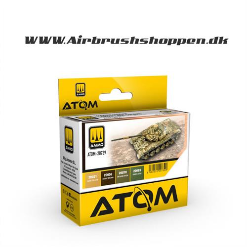 ATOM - 20739 - ATOM Modern Syria Camouflage Colors Set 4 x 20ml